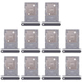 For Samsung Galaxy M35 5G SM-M356B 10pcs Original SIM + SIM / Micro SD Card Tray (Grey)