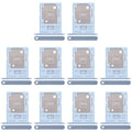 For Samsung Galaxy M35 5G SM-M356B 10pcs Original SIM + SIM / Micro SD Card Tray (Blue)