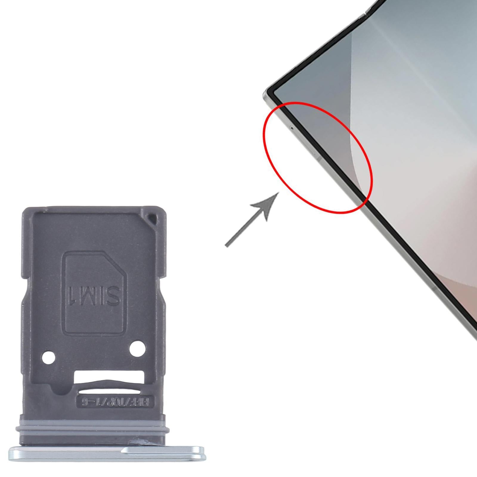 For Samsung Galaxy Z Fold7 SM-F966U US Version Original SIM Card Tray (Green)