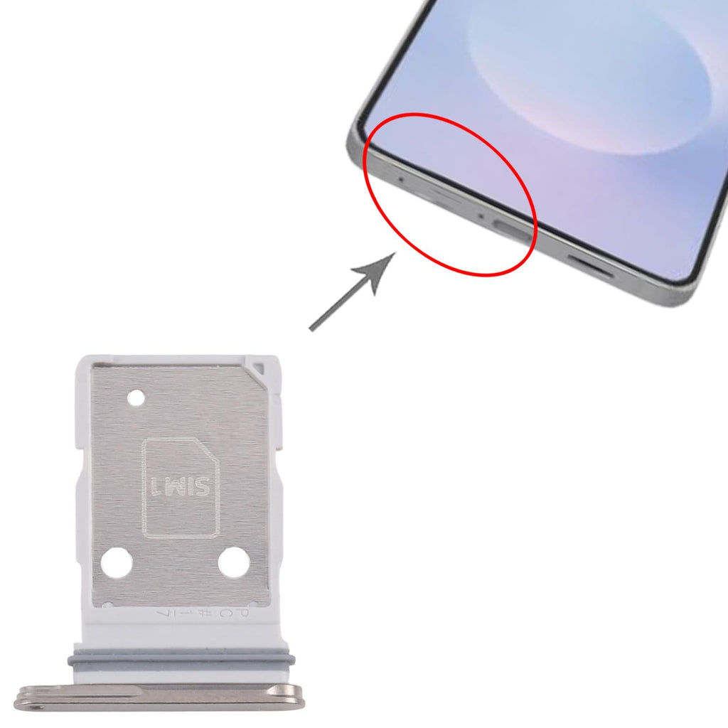 For Samsung Galaxy S25 Edge SIM Card Tray + SIM Card Tray (Gold)