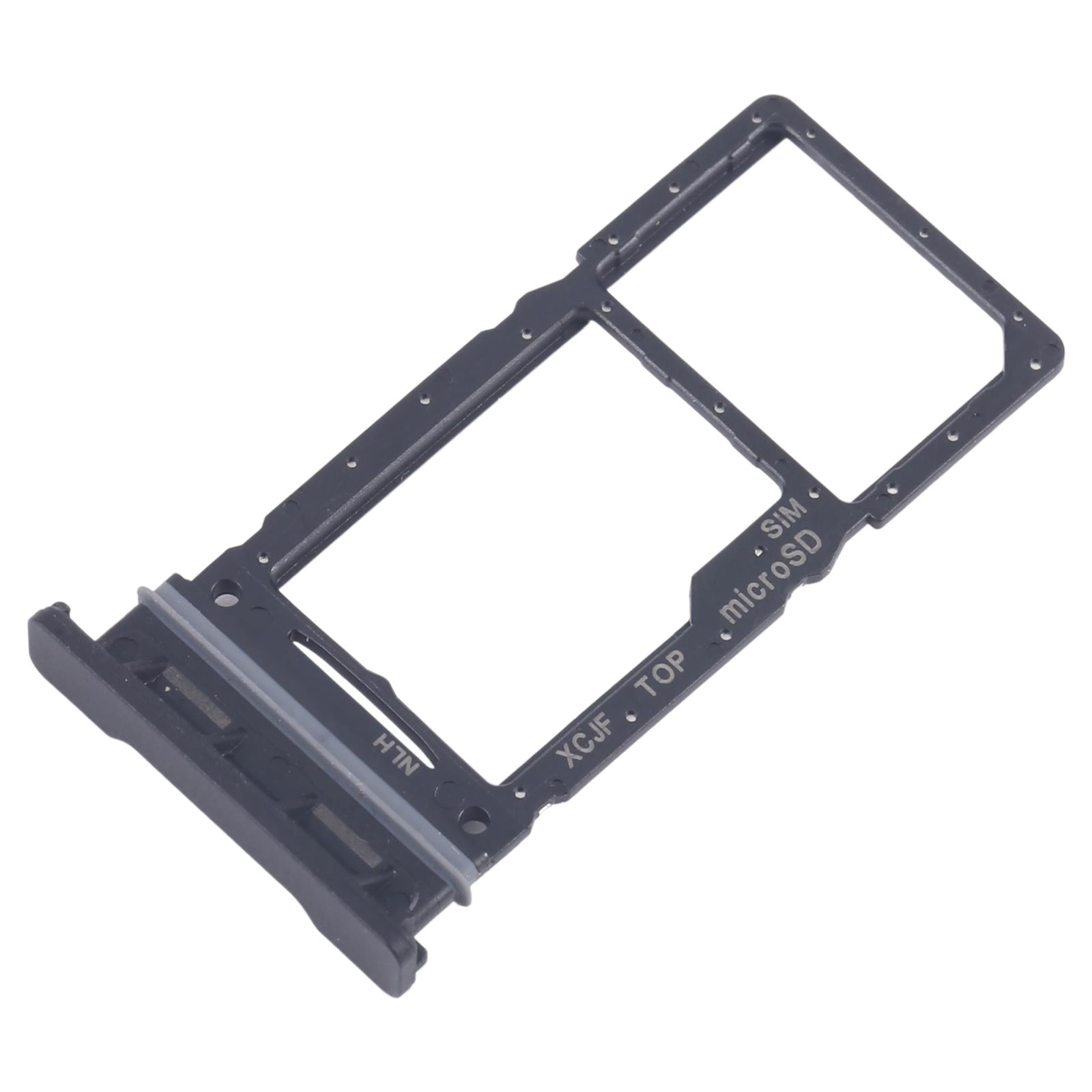 For Samsung Galaxy Tab Active5 5G SM-X306 Original SIM Card Tray + Micro SD Card Tray (Black)