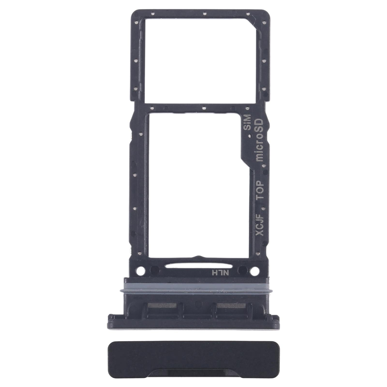 For Samsung Galaxy Tab Active5 5G SM-X306 Original SIM Card Tray + Micro SD Card Tray (Black)
