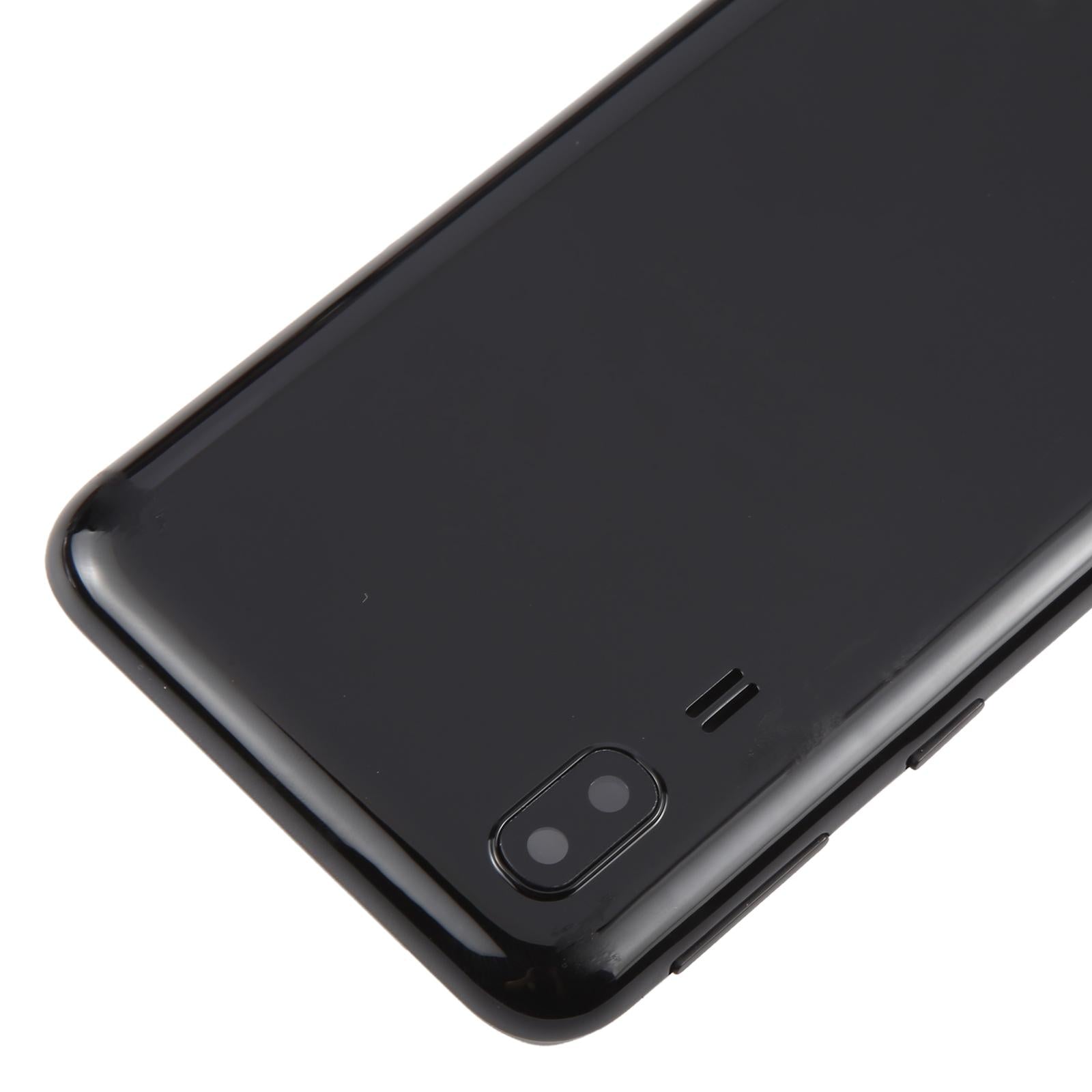 For Samsung Galaxy A2 Core SM-A260F Battery Back Cover with Camera Lens Frame(Gray)