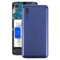 For Samsung Galaxy A2 Core SM-A260F Battery Back Cover with Camera Lens Frame(Blue)
