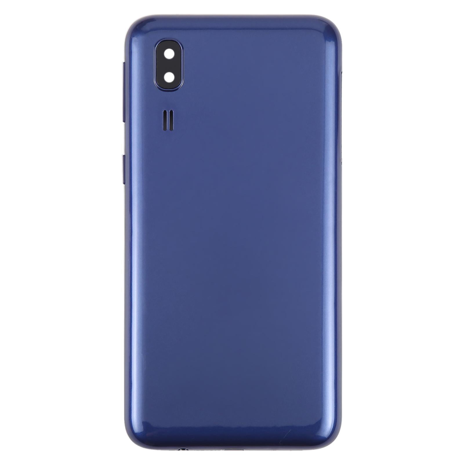 For Samsung Galaxy A2 Core SM-A260F Battery Back Cover with Camera Lens Frame(Blue)