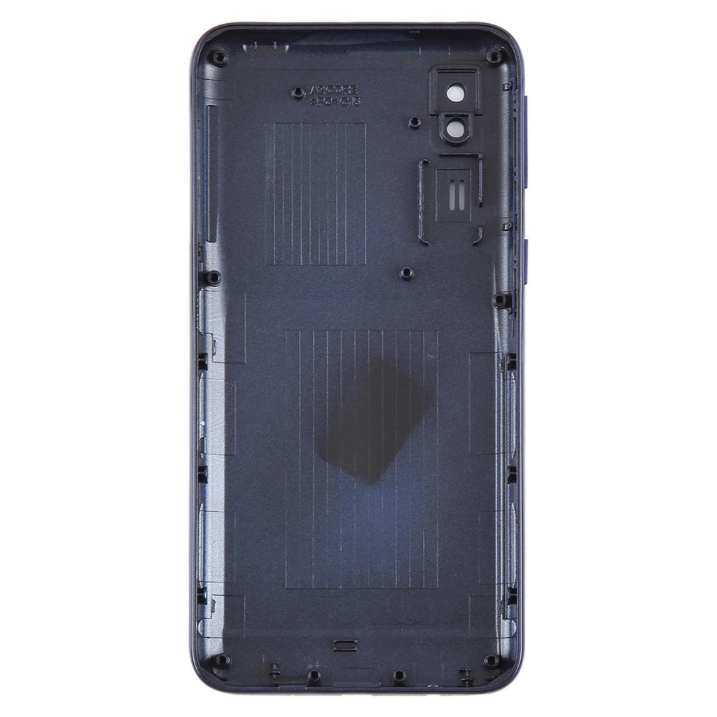 For Samsung Galaxy A2 Core SM-A260F Battery Back Cover with Camera Lens Frame(Blue)