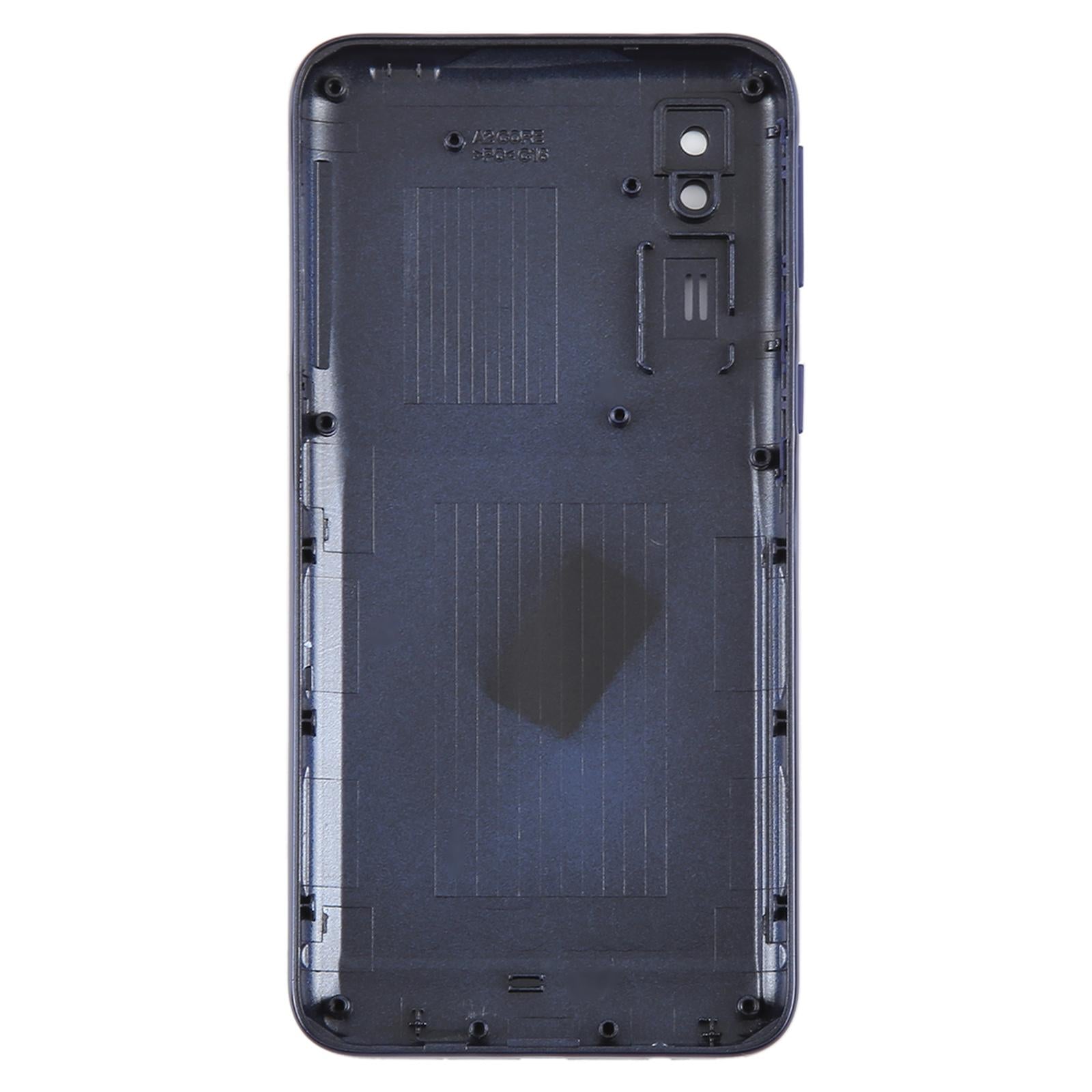 For Samsung Galaxy A2 Core SM-A260F Battery Back Cover with Camera Lens Frame(Blue)