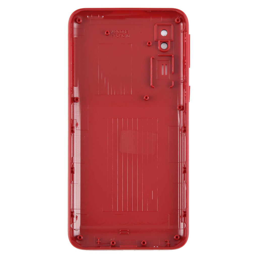 For Samsung Galaxy A2 Core SM-A260F Battery Back Cover with Camera Lens Frame(Red)