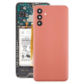 For Samsung Galaxy A04s SM-A047F Battery Back Cover with Camera Lens Frame(Pink)