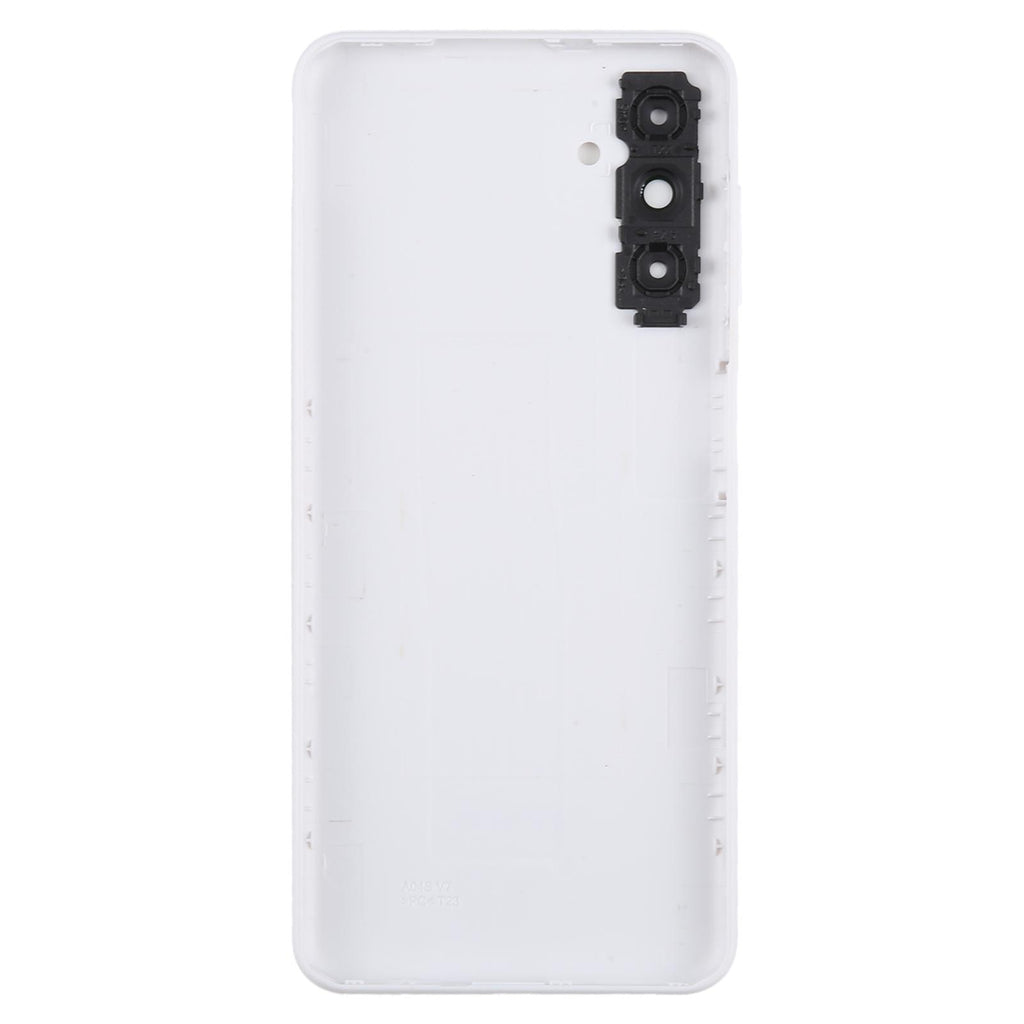 For Samsung Galaxy A04s SM-A047F Battery Back Cover with Camera Lens Frame(White)
