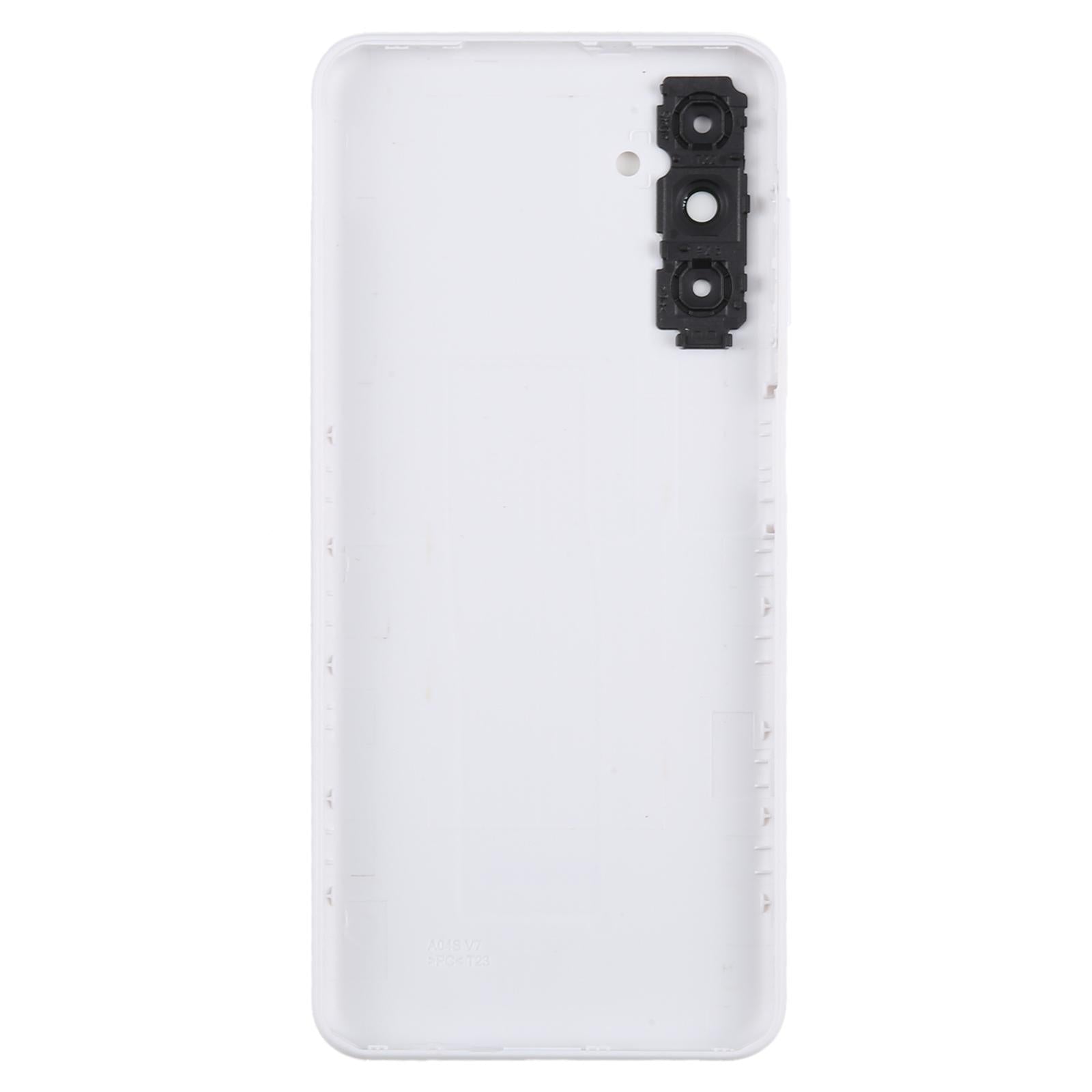 For Samsung Galaxy A04s SM-A047F Battery Back Cover with Camera Lens Frame(White)