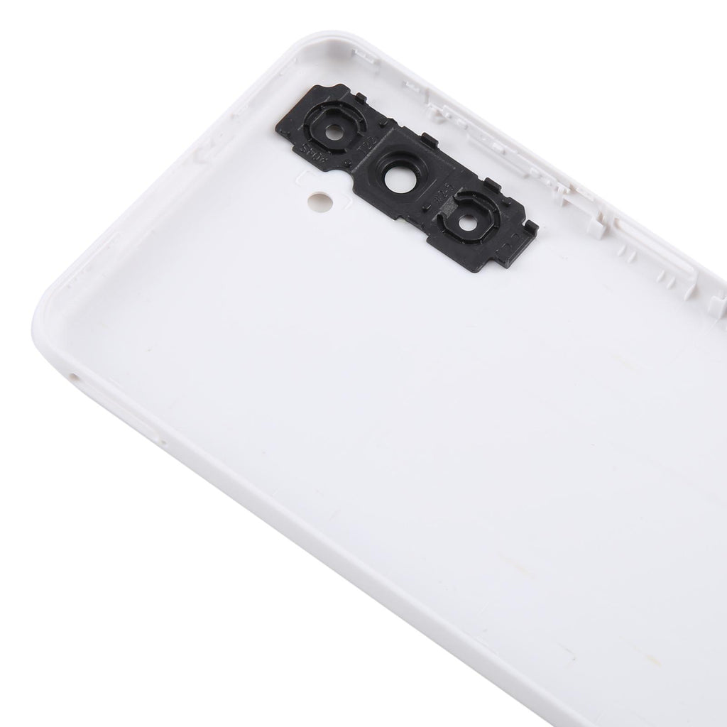 For Samsung Galaxy A04s SM-A047F Battery Back Cover with Camera Lens Frame(White)