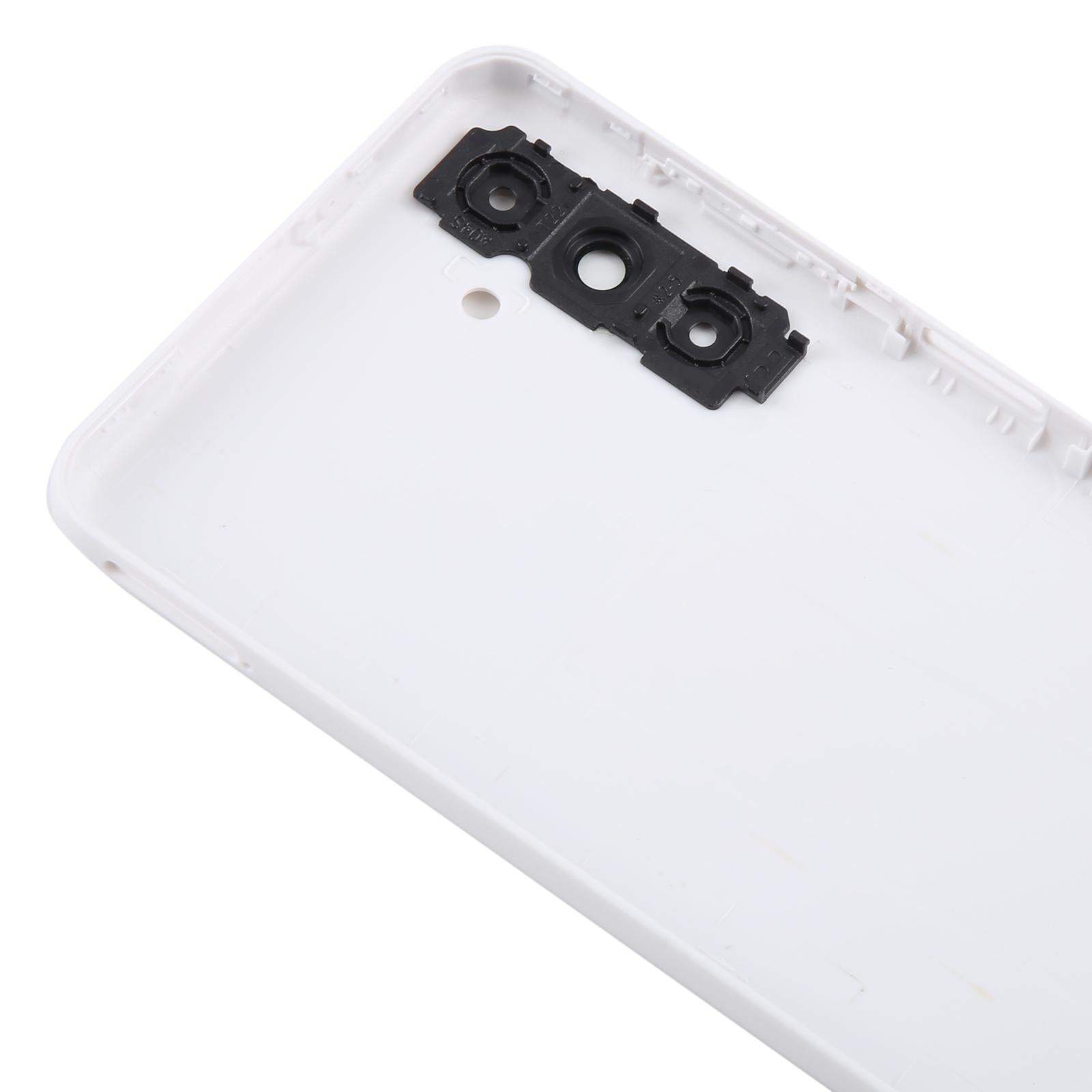 For Samsung Galaxy A04s SM-A047F Battery Back Cover with Camera Lens Frame(White)