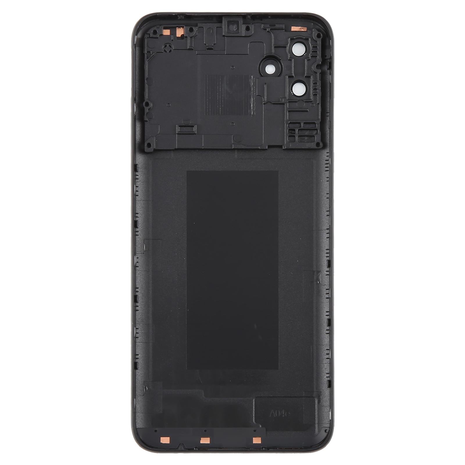 For Samsung Galaxy A04e SM-A042F Battery Back Cover with Camera Lens Frame(Gray)