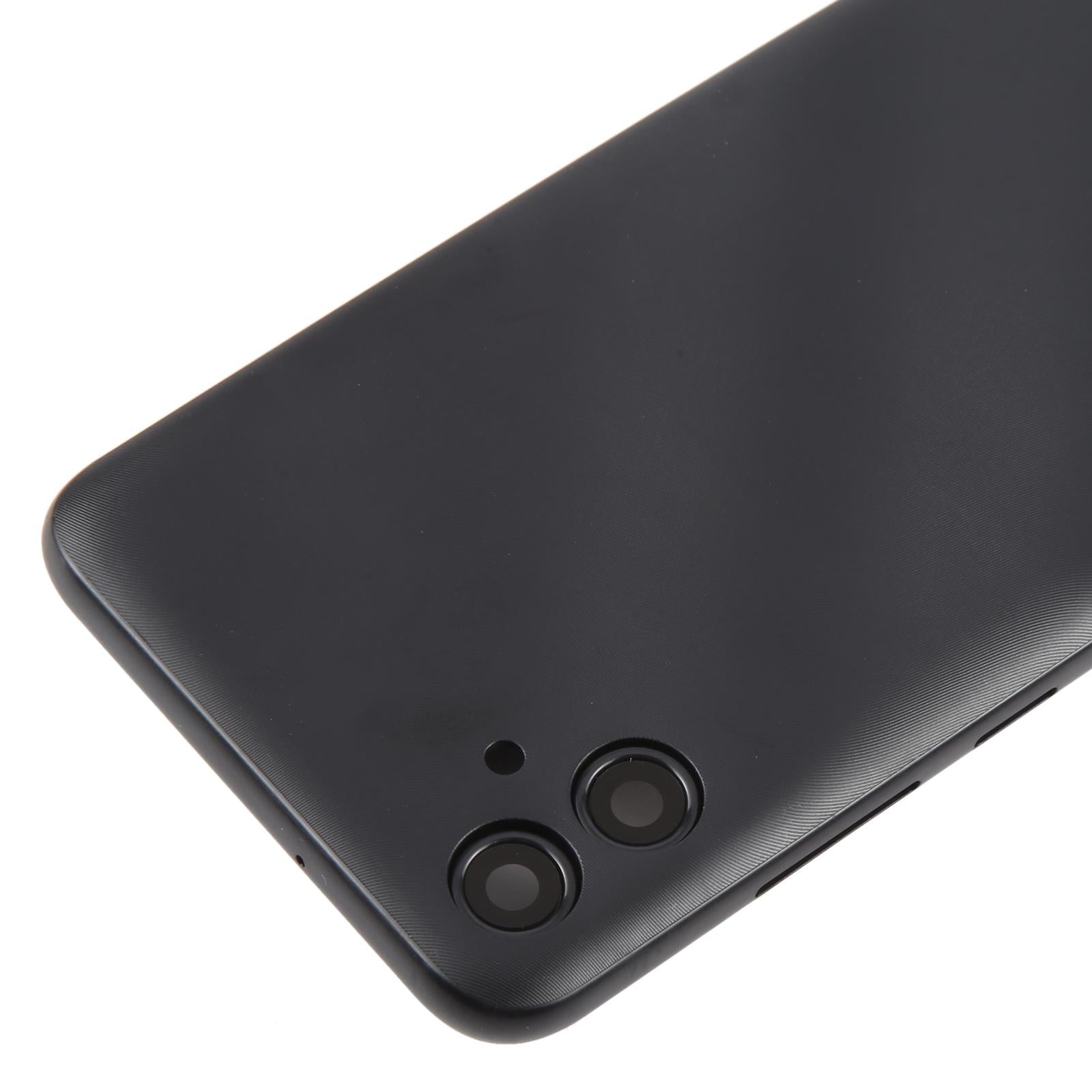 For Samsung Galaxy A04e SM-A042F Battery Back Cover with Camera Lens Frame(Gray)