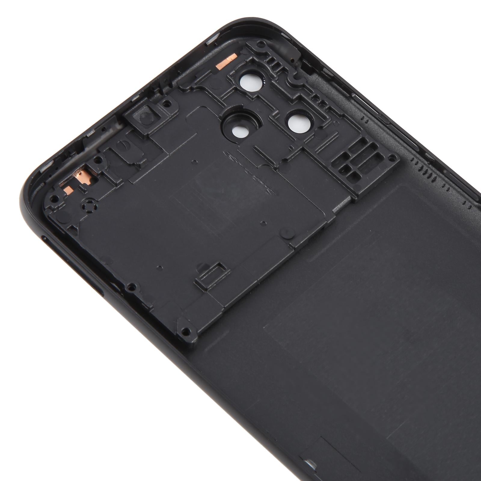 For Samsung Galaxy A04e SM-A042F Battery Back Cover with Camera Lens Frame(Gray)