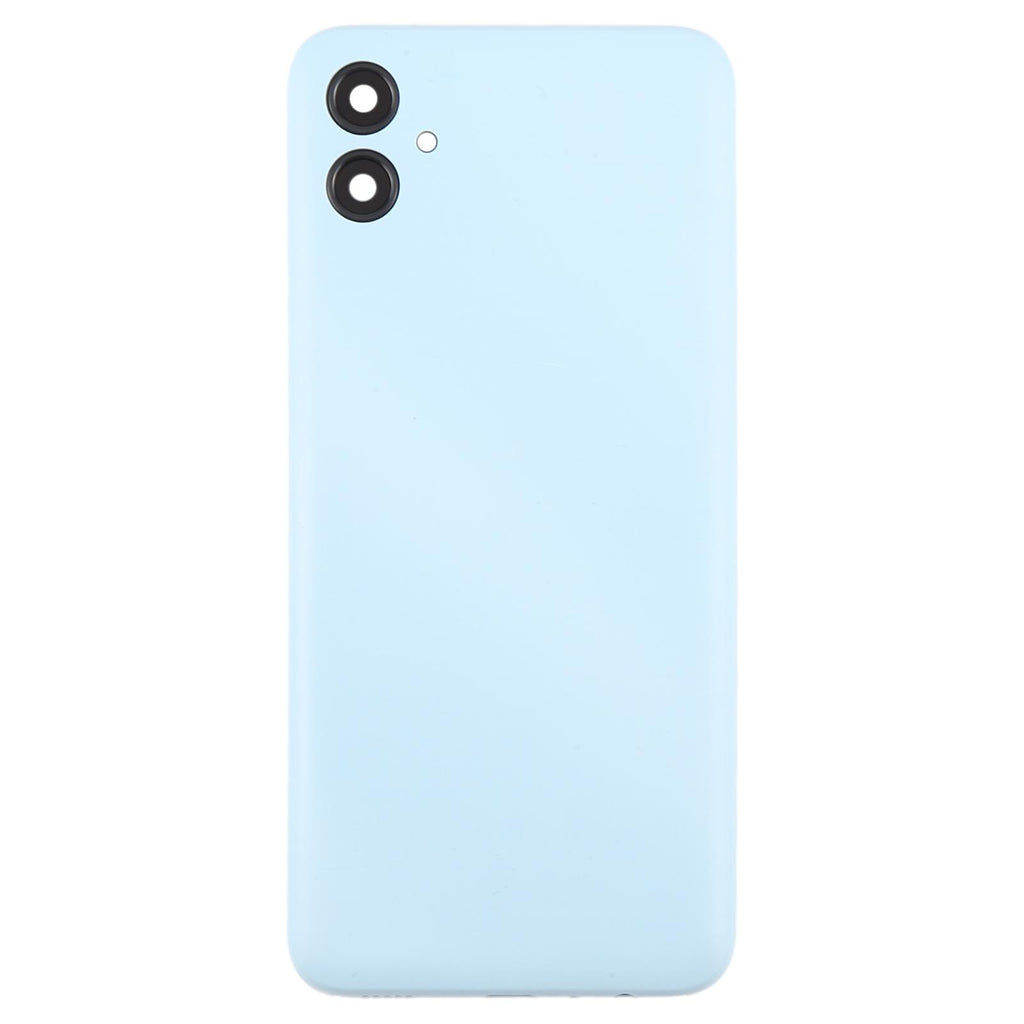For Samsung Galaxy A04e SM-A042F Battery Back Cover with Camera Lens Frame(Blue)