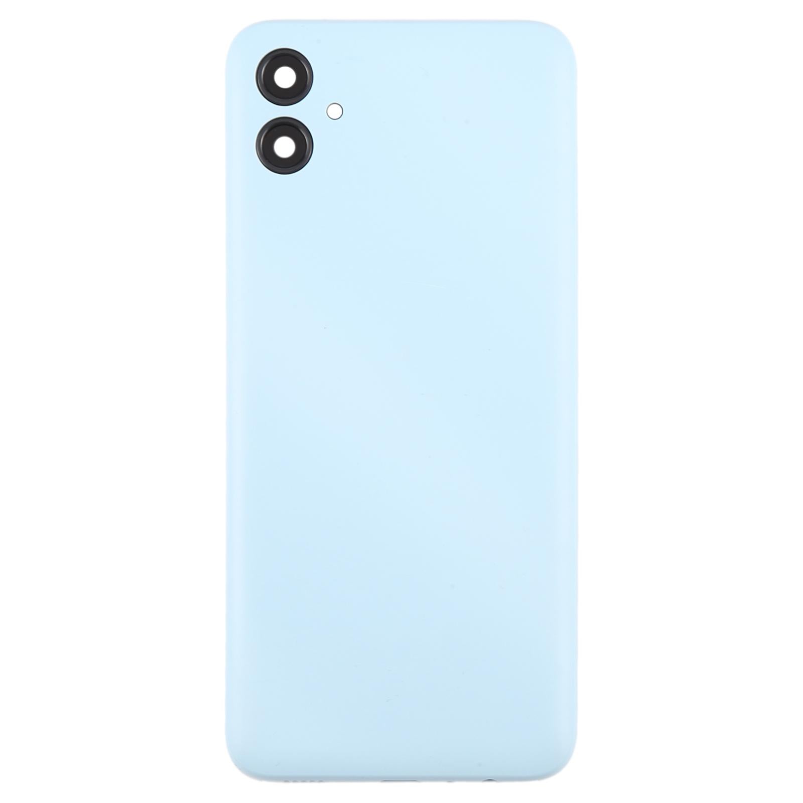 For Samsung Galaxy A04e SM-A042F Battery Back Cover with Camera Lens Frame(Blue)