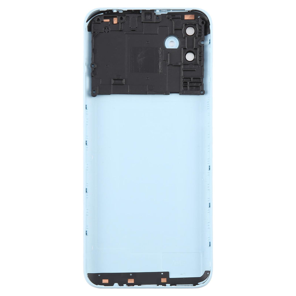 For Samsung Galaxy A04e SM-A042F Battery Back Cover with Camera Lens Frame(Blue)