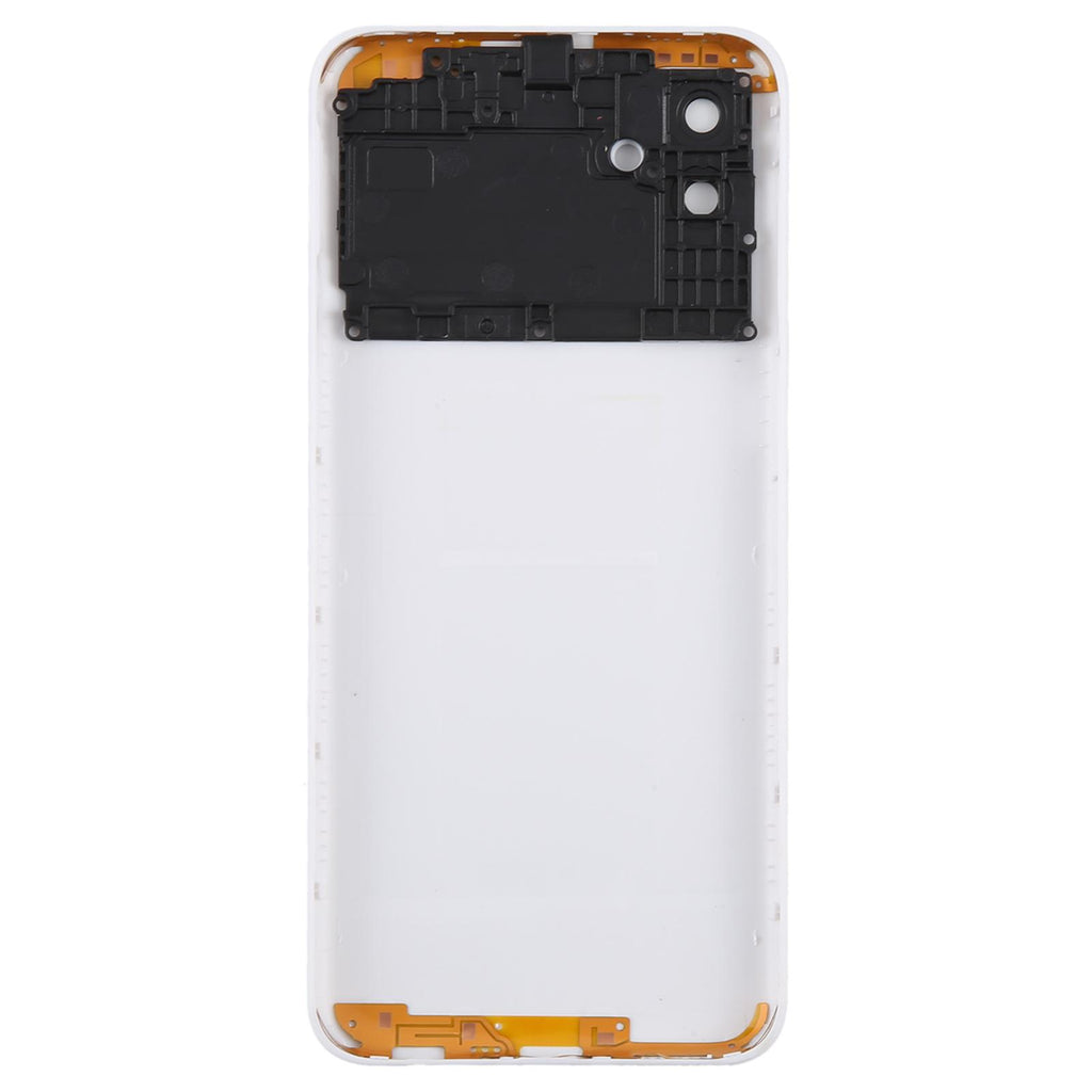 For Samsung Galaxy A04 SM-A045F Battery Back Cover with Camera Lens Frame(White)