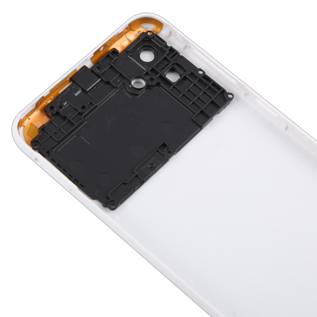 For Samsung Galaxy A04 SM-A045F Battery Back Cover with Camera Lens Frame(White)