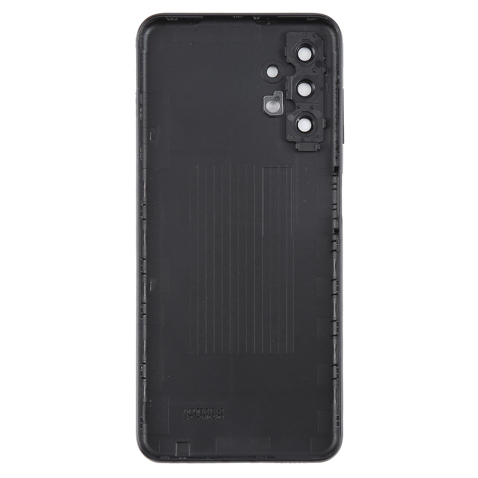 For Samsung Galaxy A13 SM-A135F Battery Back Cover with Camera Lens Frame(Black)