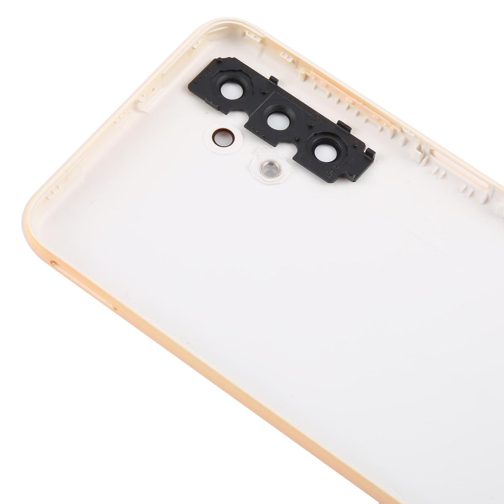For Samsung Galaxy A13 SM-A135F Battery Back Cover with Camera Lens Frame(Orange)