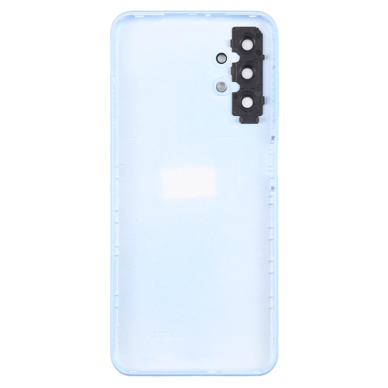 For Samsung Galaxy A13 SM-A135F Battery Back Cover with Camera Lens Frame(Blue)