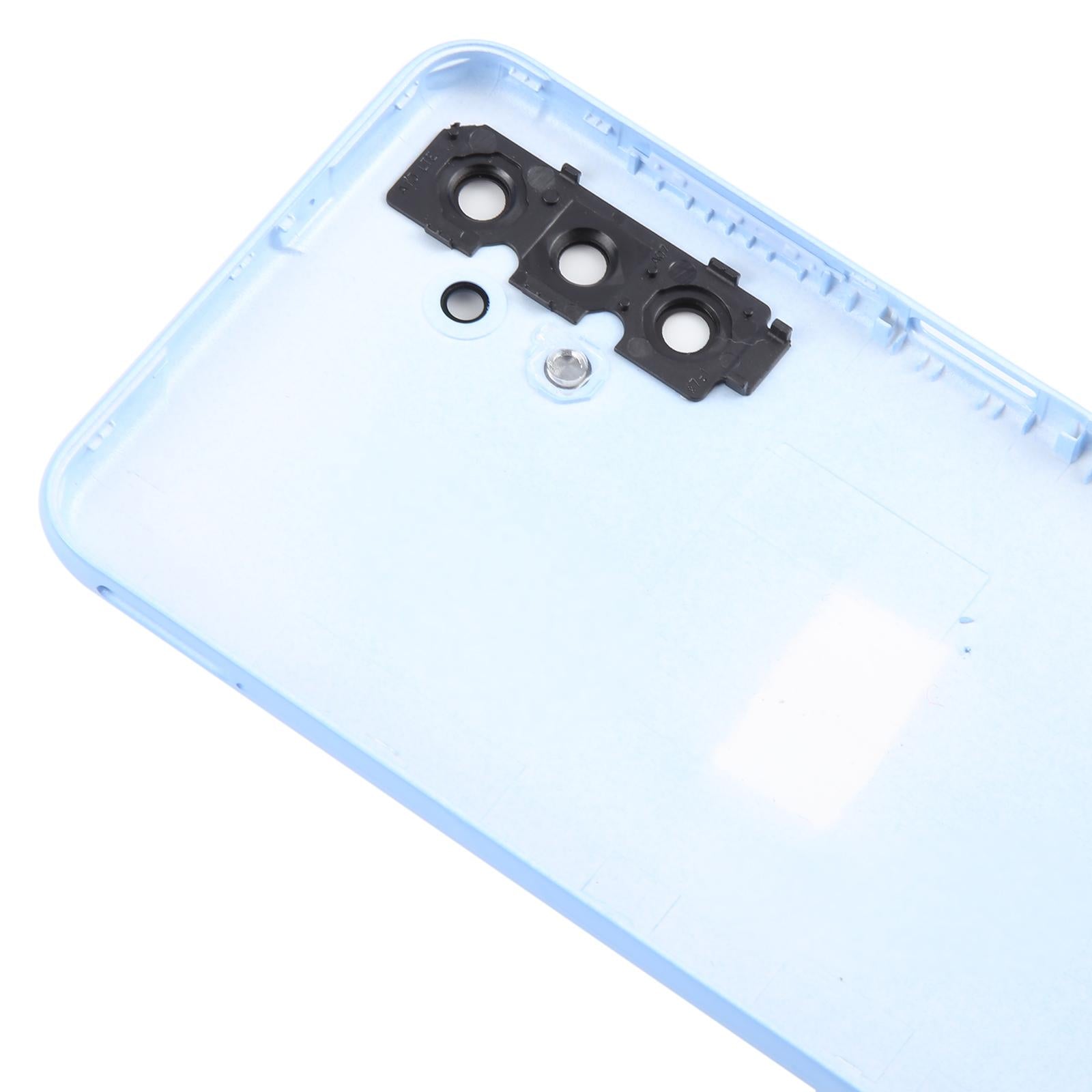For Samsung Galaxy A13 SM-A135F Battery Back Cover with Camera Lens Frame(Blue)