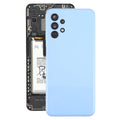 For Samsung Galaxy A13 SM-A135F Battery Back Cover with Camera Lens Frame(Blue)