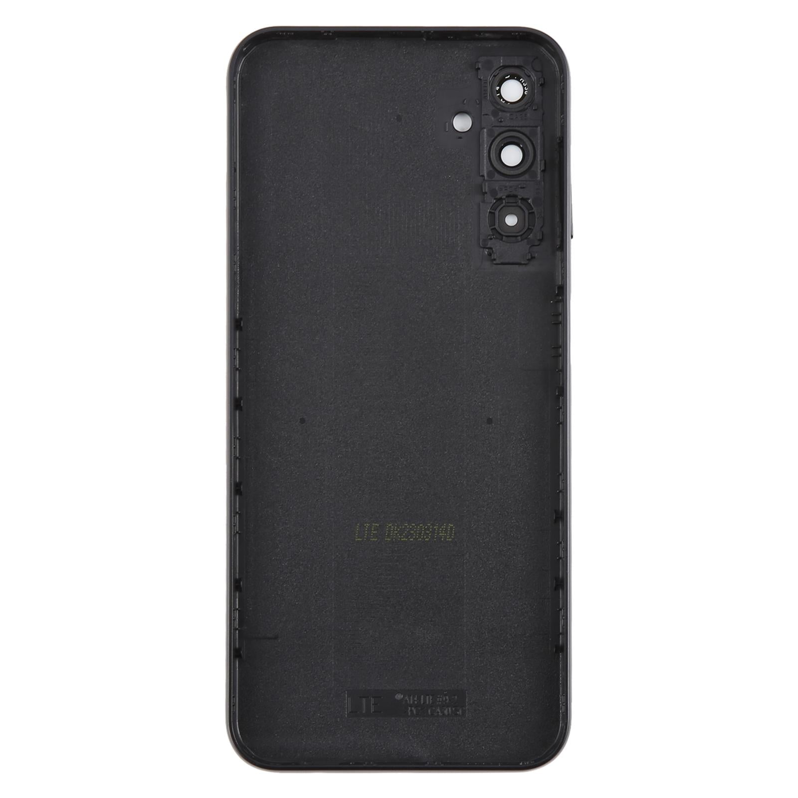 For Samsung Galaxy A14 SM-A145F Battery Back Cover with Camera Lens Frame(Black)