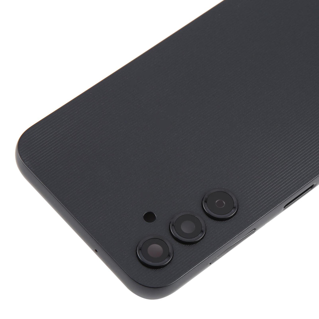 For Samsung Galaxy A14 SM-A145F Battery Back Cover with Camera Lens Frame(Black)
