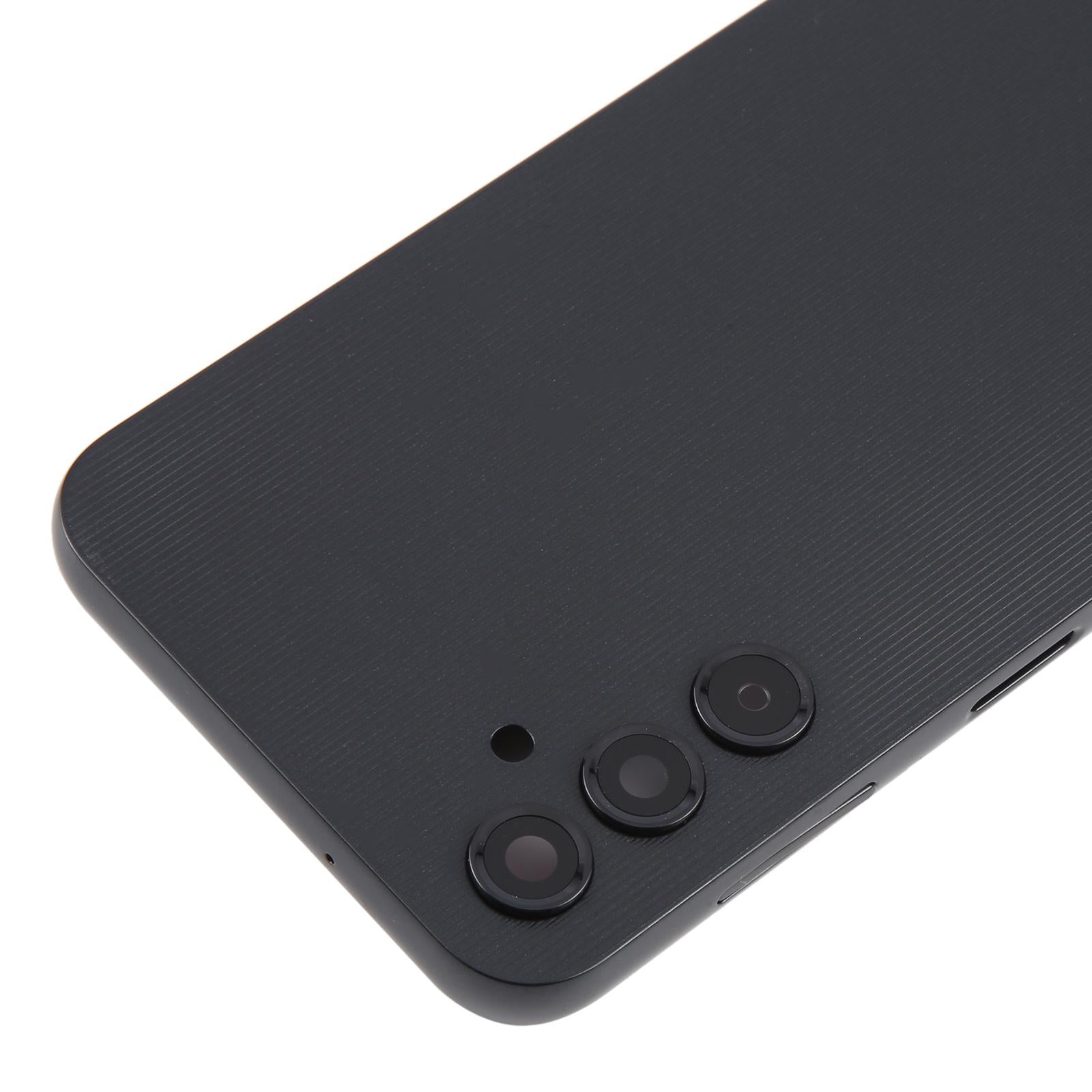 For Samsung Galaxy A14 SM-A145F Battery Back Cover with Camera Lens Frame(Black)