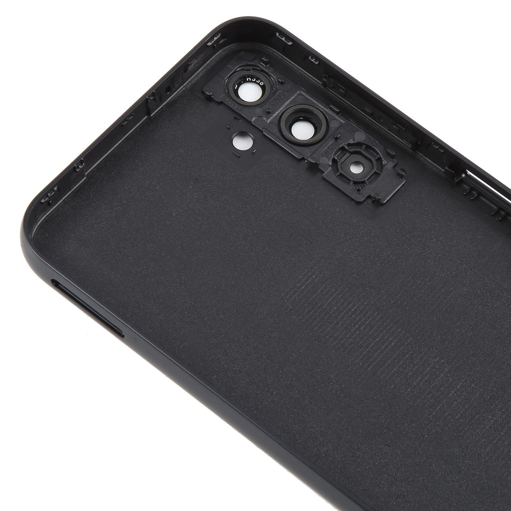 For Samsung Galaxy A14 SM-A145F Battery Back Cover with Camera Lens Frame(Black)
