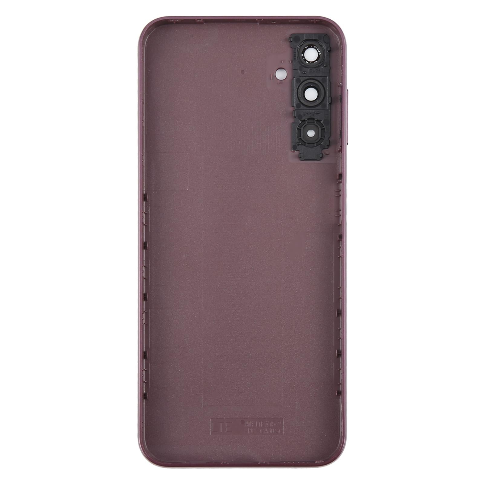 For Samsung Galaxy A14 SM-A145F Battery Back Cover with Camera Lens Frame(Purple)