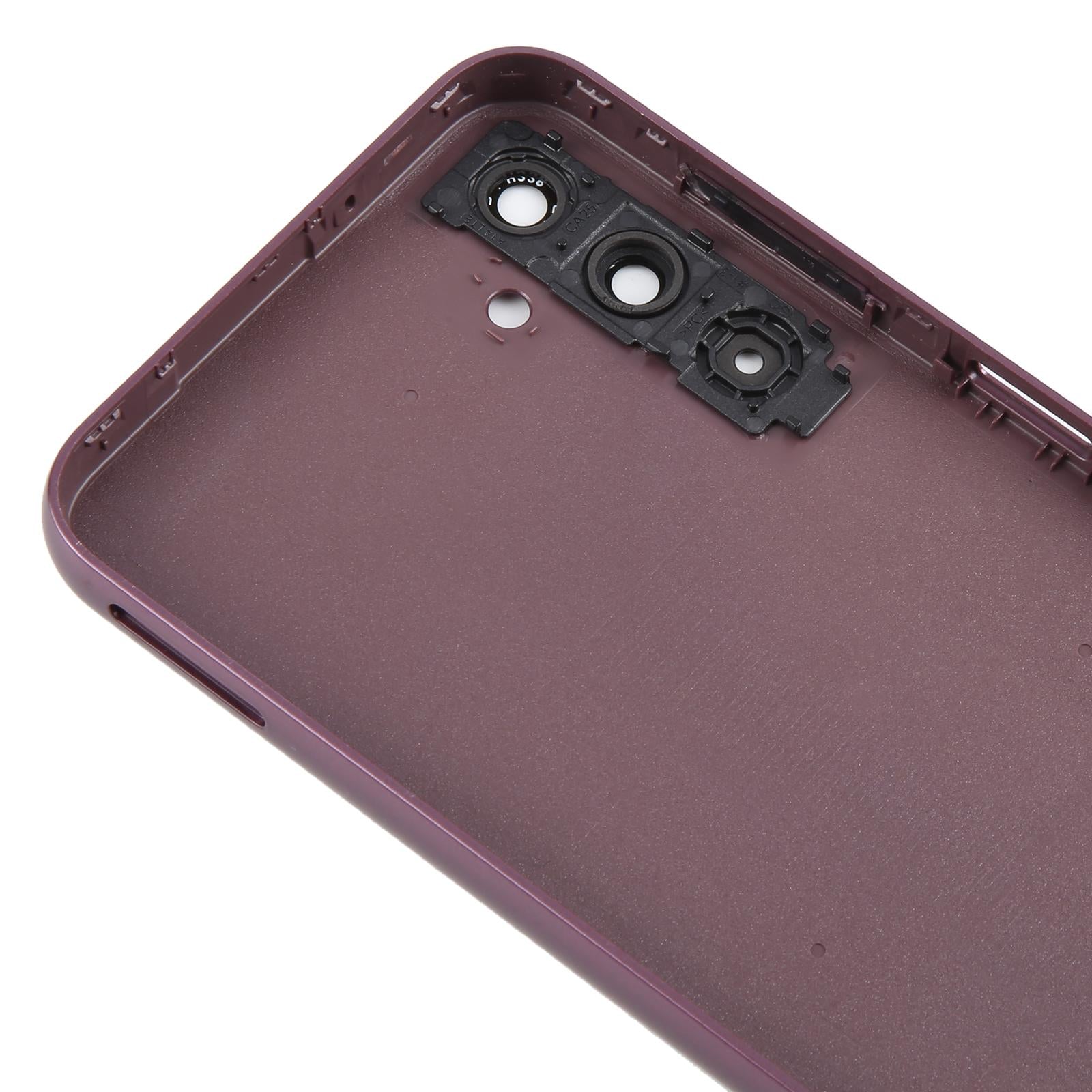 For Samsung Galaxy A14 SM-A145F Battery Back Cover with Camera Lens Frame(Purple)