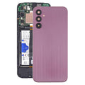 For Samsung Galaxy A14 SM-A145F Battery Back Cover with Camera Lens Frame(Purple)