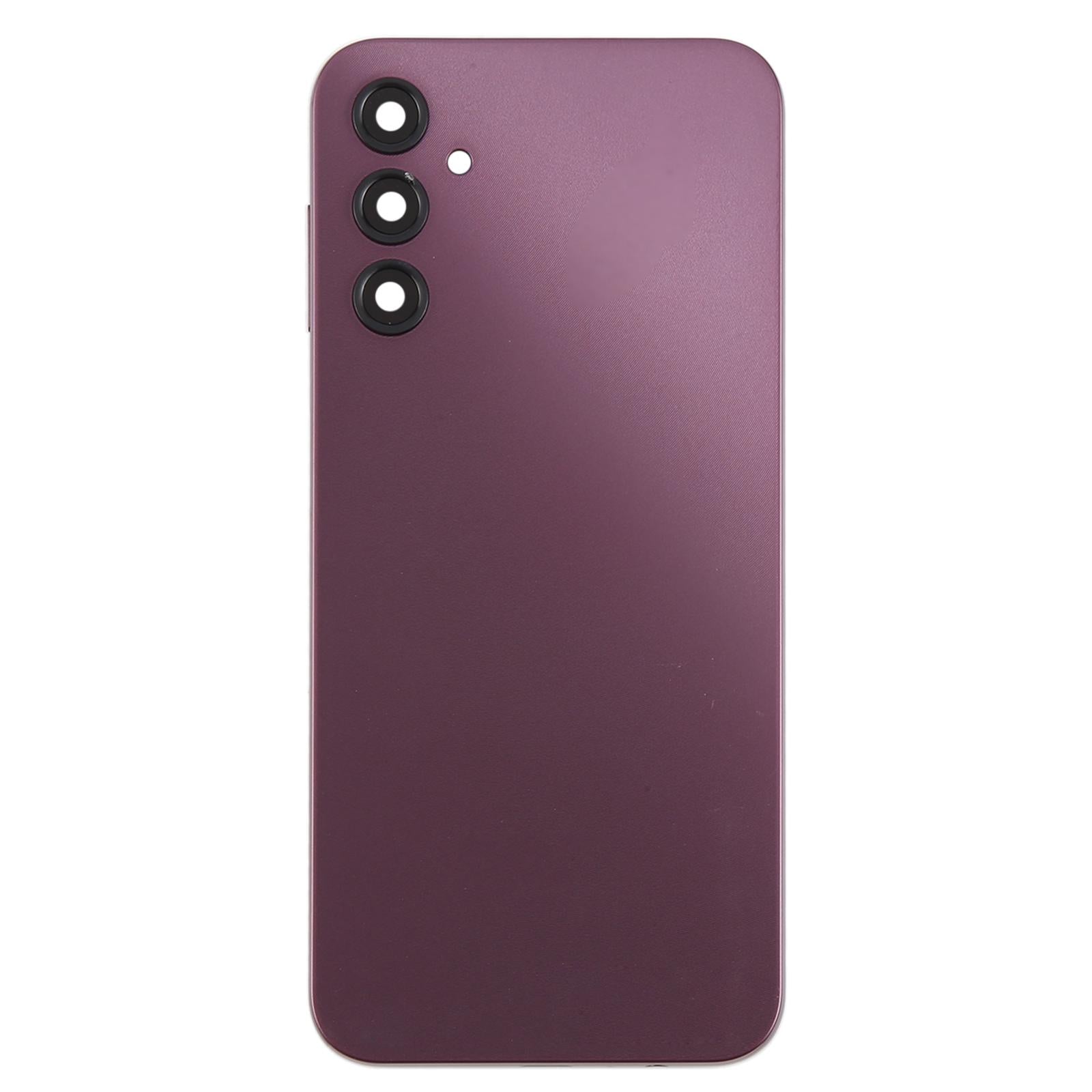 For Samsung Galaxy A14 5G SM-A146B Battery Back Cover with Camera Lens Frame(Purple)