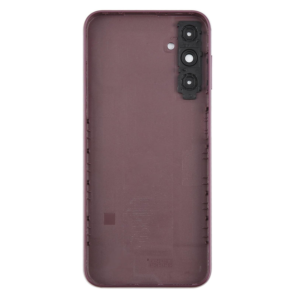 For Samsung Galaxy A14 5G SM-A146B Battery Back Cover with Camera Lens Frame(Purple)