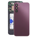 For Samsung Galaxy A14 5G SM-A146B Battery Back Cover with Camera Lens Frame(Purple)