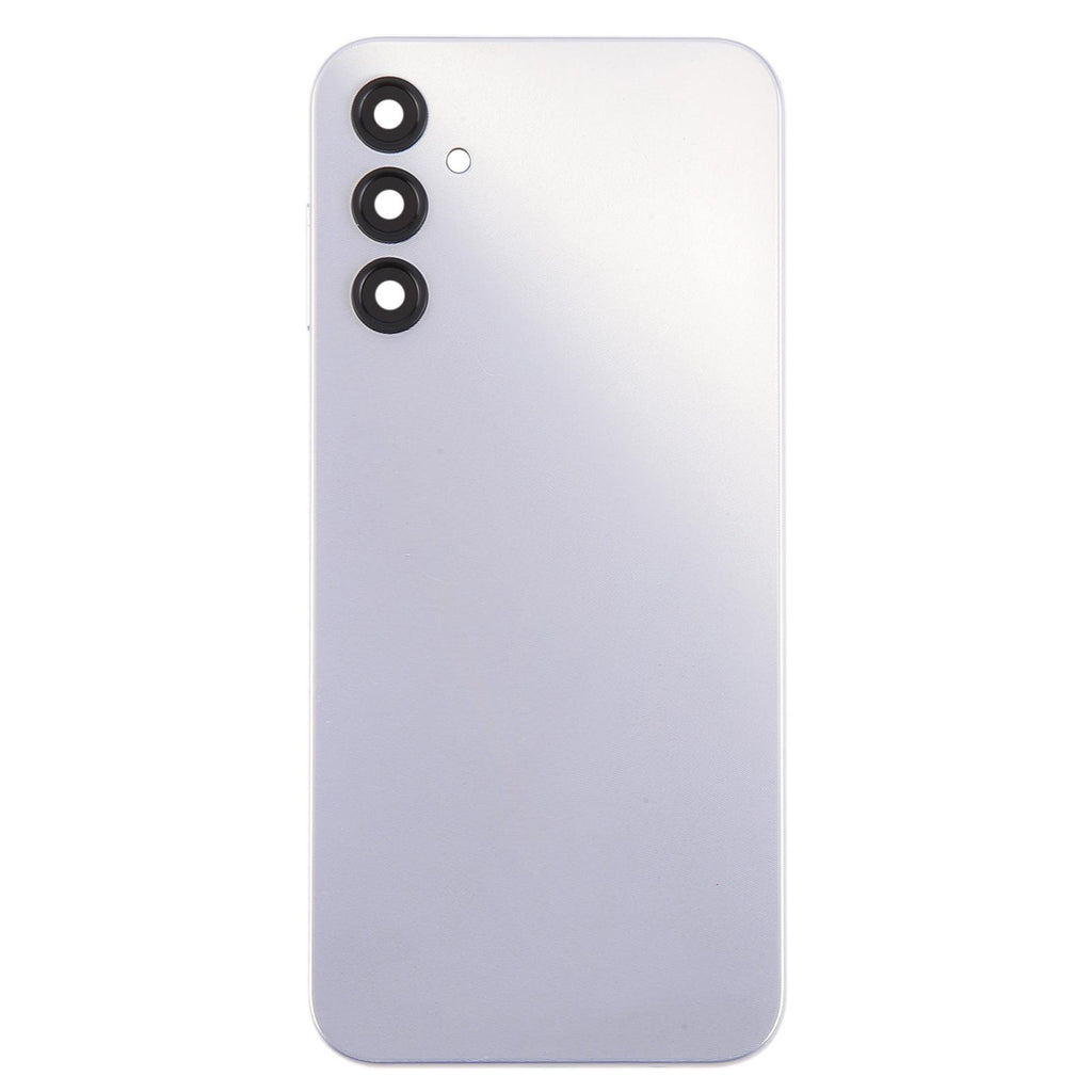 For Samsung Galaxy A14 5G SM-A146B Battery Back Cover with Camera Lens Frame(Silver)