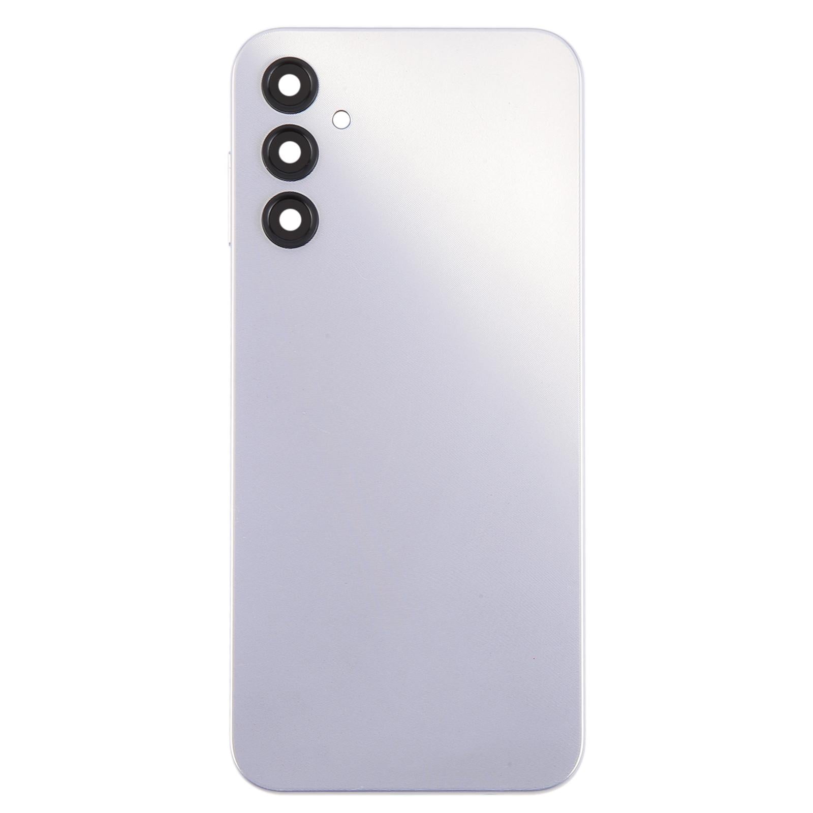 For Samsung Galaxy A14 5G SM-A146B Battery Back Cover with Camera Lens Frame(Silver)