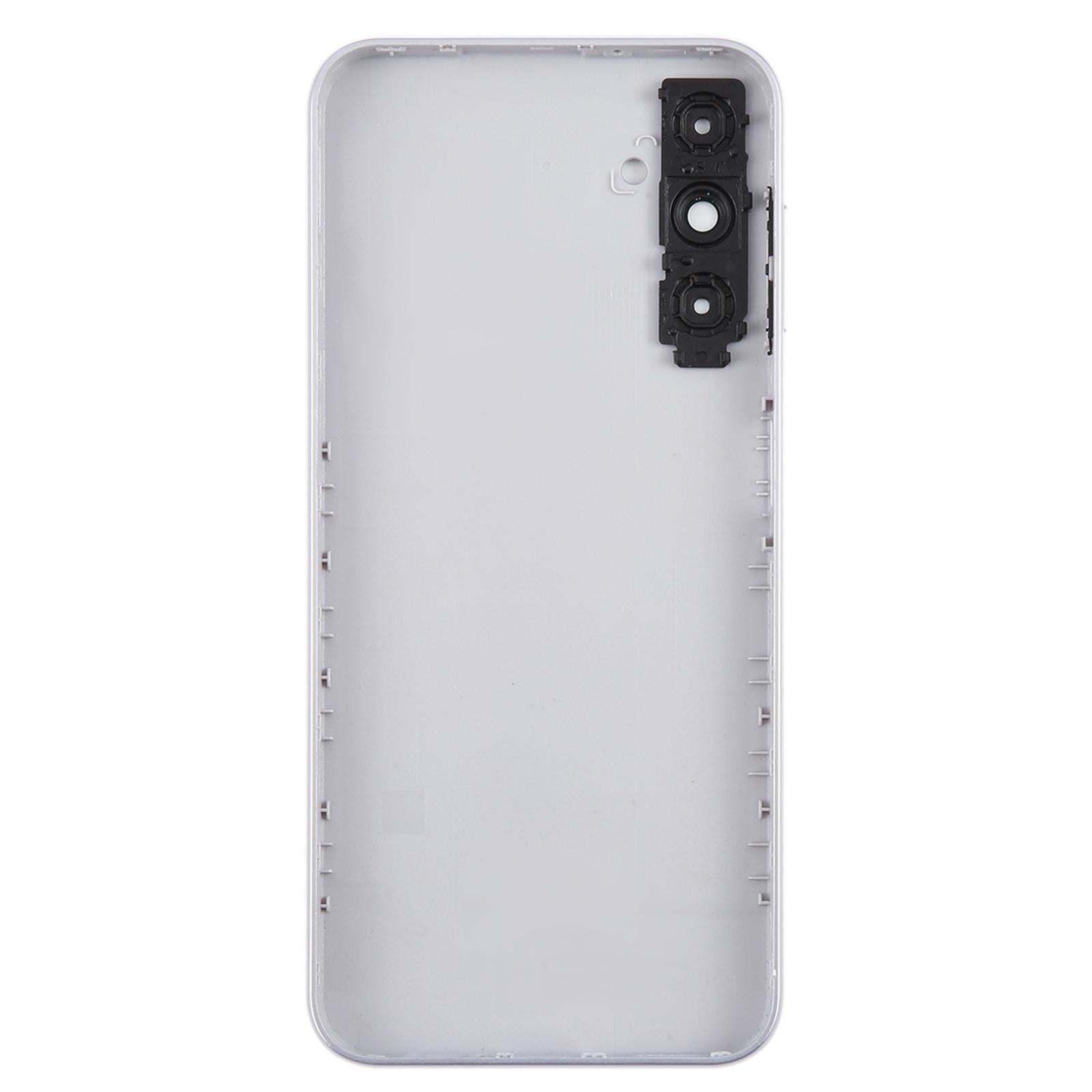 For Samsung Galaxy A14 5G SM-A146B Battery Back Cover with Camera Lens Frame(Silver)