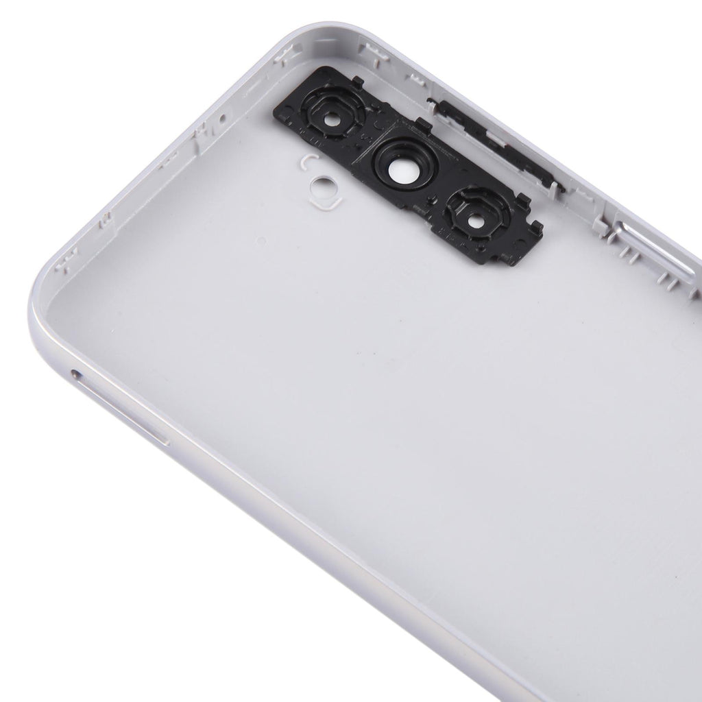 For Samsung Galaxy A14 5G SM-A146B Battery Back Cover with Camera Lens Frame(Silver)
