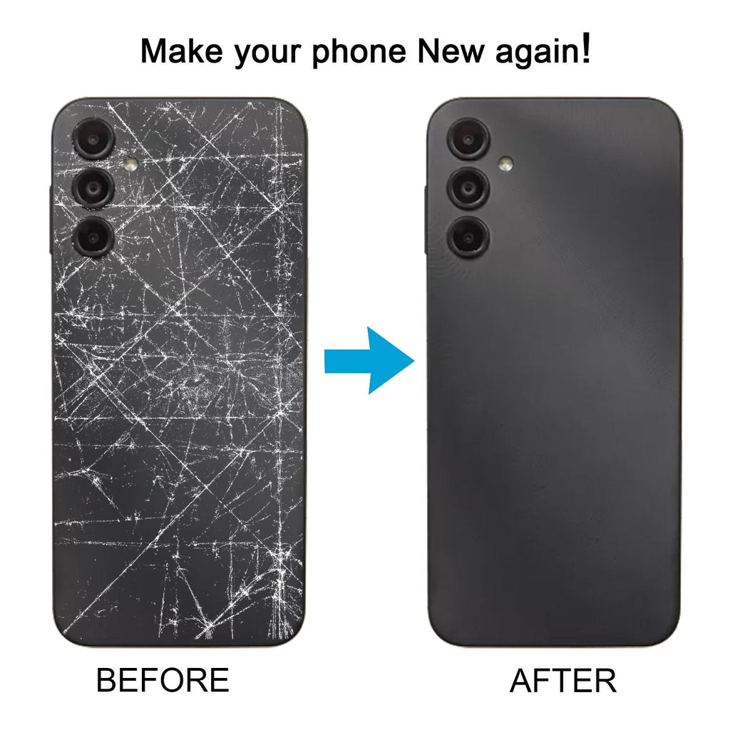 For Samsung Galaxy A14 5G SM-A146B Battery Back Cover with Camera Lens Frame(Black)