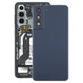 For Samsung Galaxy S21 FE SM-G990B Battery Back Cover with Camera Lens Frame(Blue)