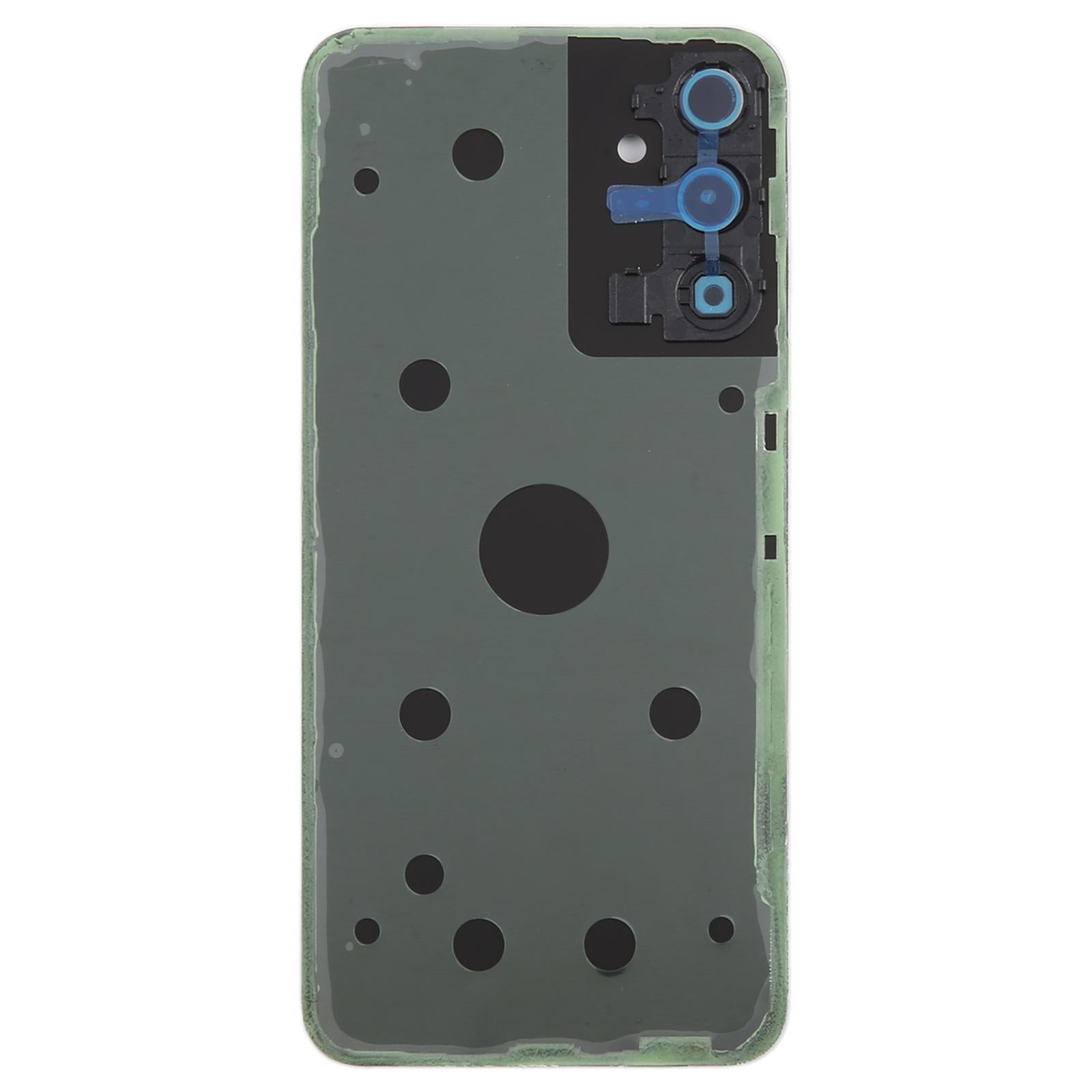 For Samsung Galaxy A15 SM-A155F Battery Back Cover with Camera Lens Frame(Black)