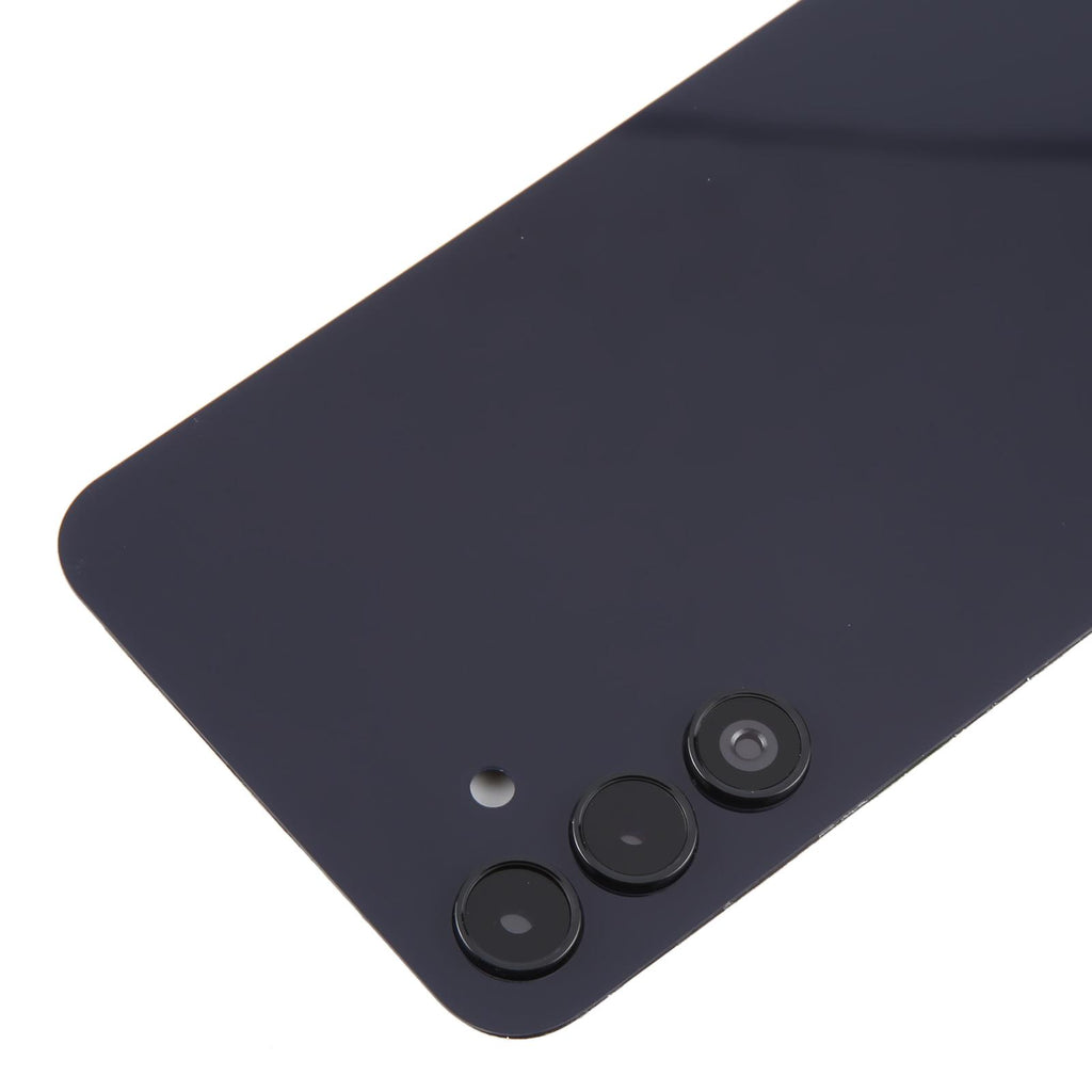 For Samsung Galaxy A15 SM-A155F Battery Back Cover with Camera Lens Frame(Black)