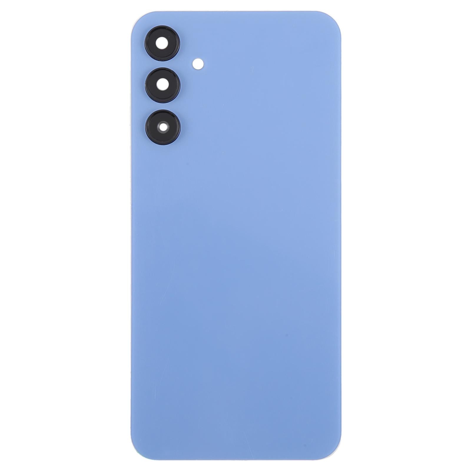 For Samsung Galaxy A15 SM-A155F Battery Back Cover with Camera Lens Frame(Blue)