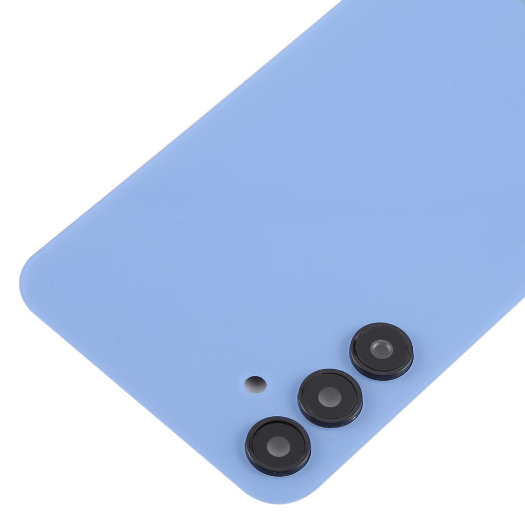 For Samsung Galaxy A15 SM-A155F Battery Back Cover with Camera Lens Frame(Blue)